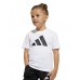 ADIDAS LK BL TEE JC9720 ΠΑΙΔΙΚΗ ΒΑΜΒΑΚΕΡΗ ΜΠΛΟΥΖΑ T.Shirt UNISEX ΛΕΥΚΗ